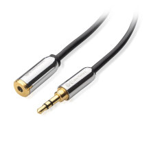 Gold Plated 3.5mm Stereo Audio Male to Female Extension Cable
